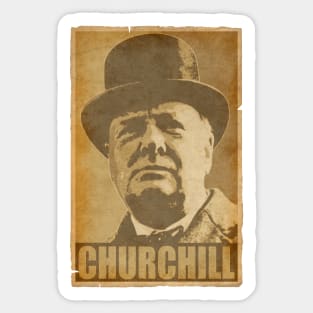 Winston Churchill Hope Sticker